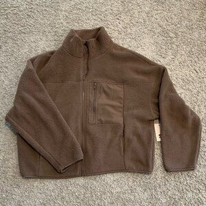 SO Full Zip Pocket Teddy Fleece
